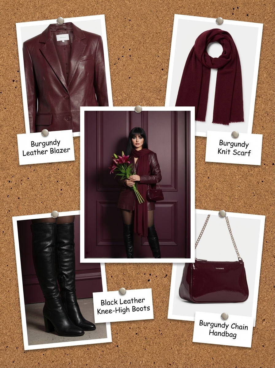 Create a corkboard Fashion Product Collage