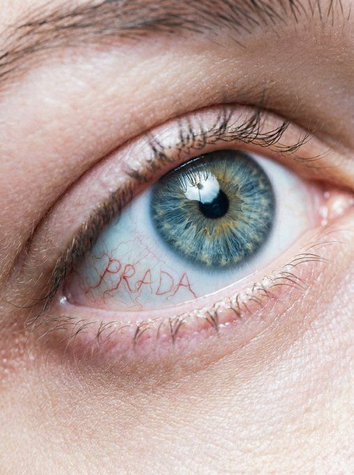 Create a high Fashion Macro Eye Luxury