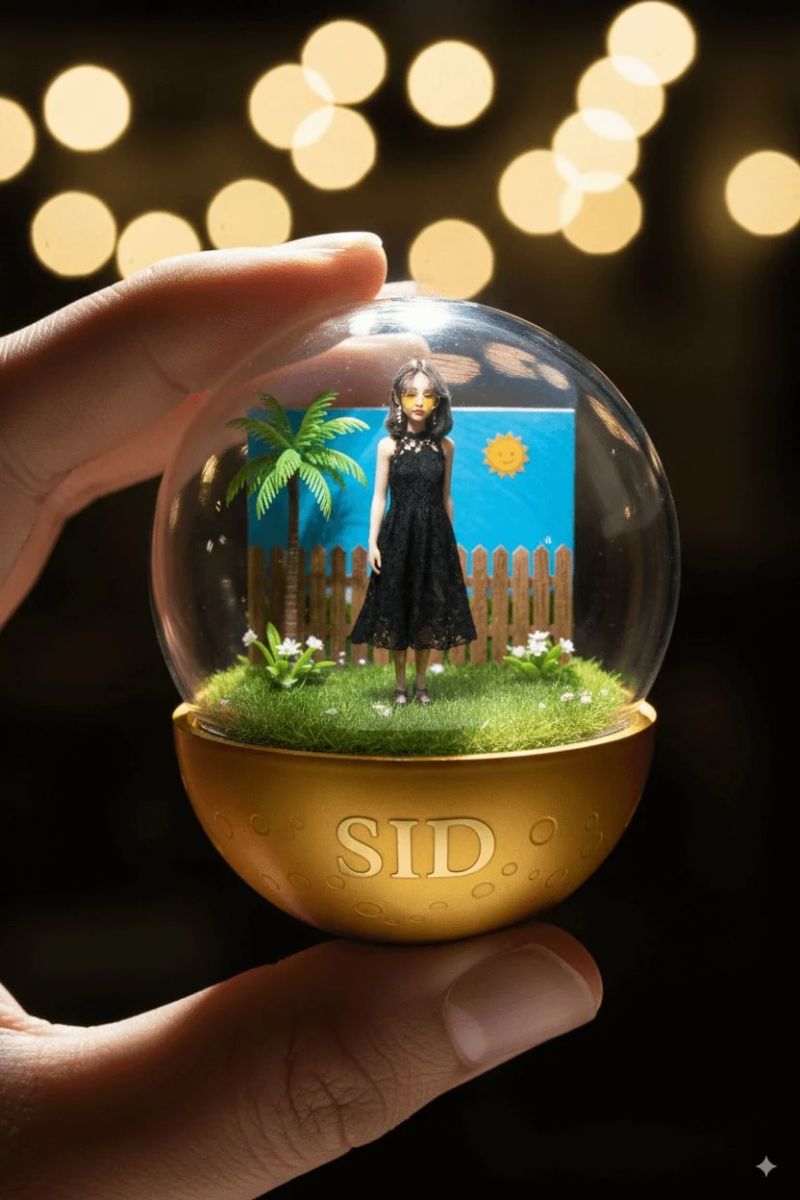 Create a gashapon Capsule Diorama