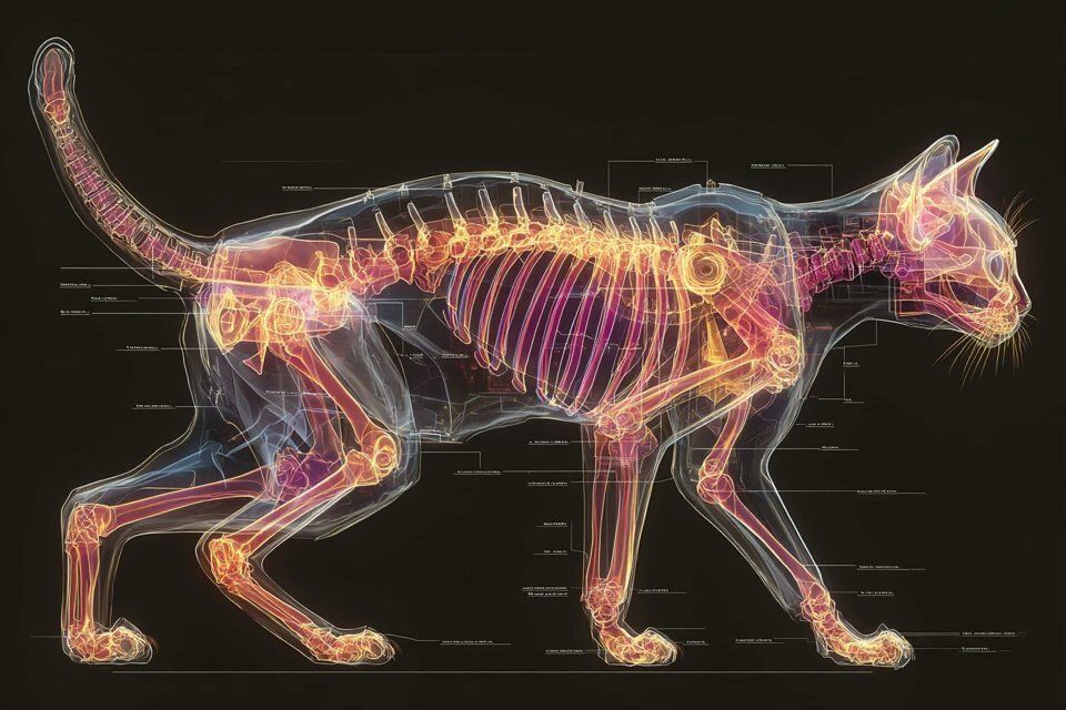 Create a neon Sci-Fi X-Ray Scan Portrait