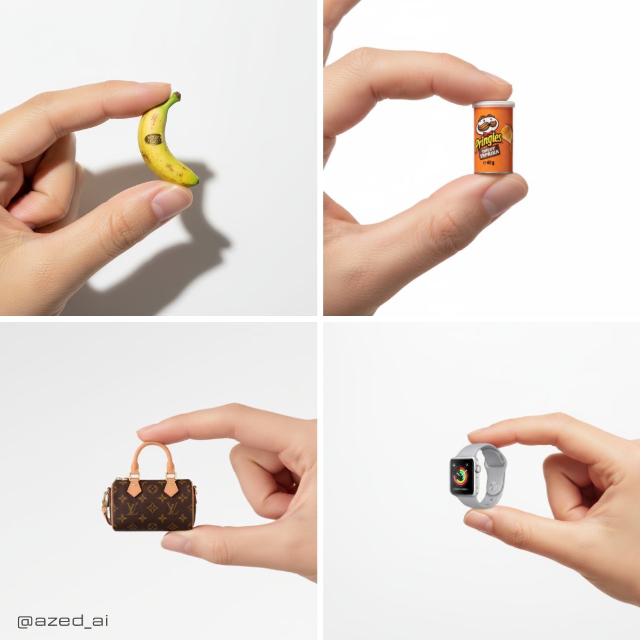 Create a miniature Product Luxury Ad Shot