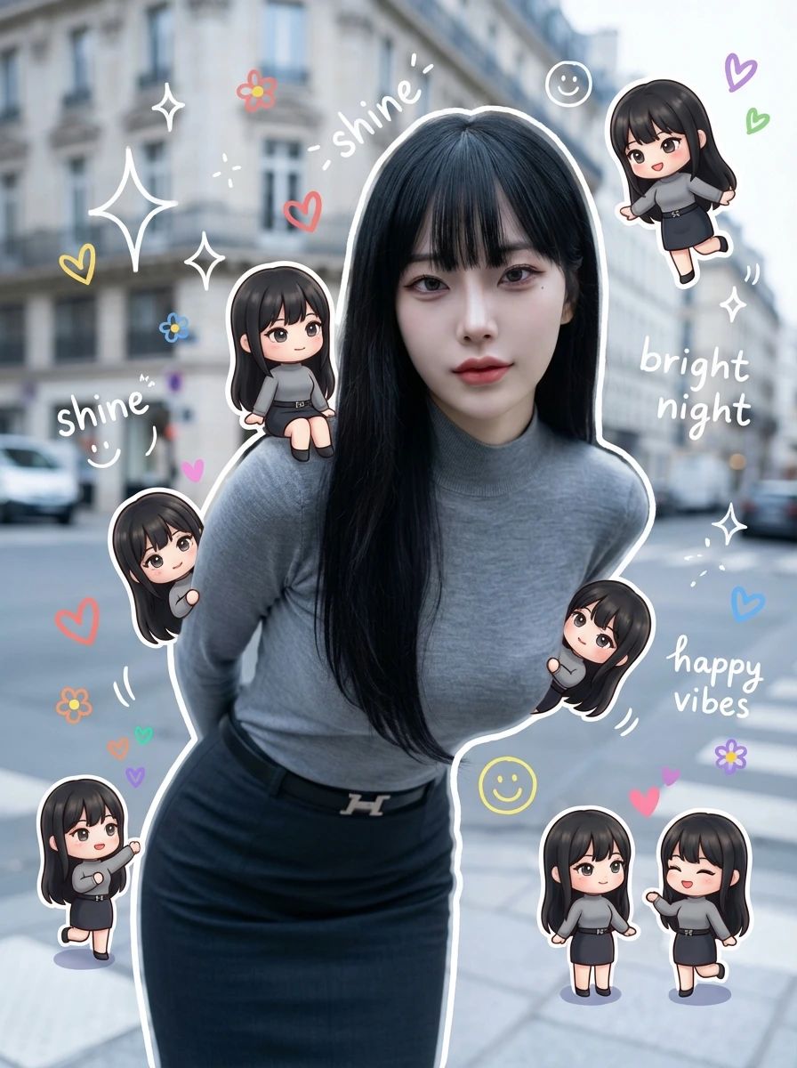 Create a chibi Aura Portrait