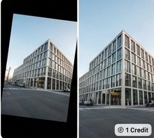 Create a perspective & Crop Fix