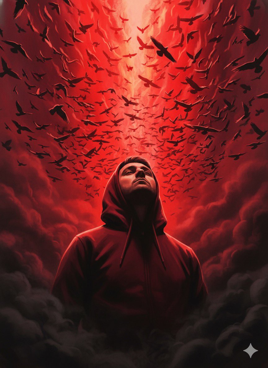 Create a red Hood & Swarm Glow Cinematic Edit