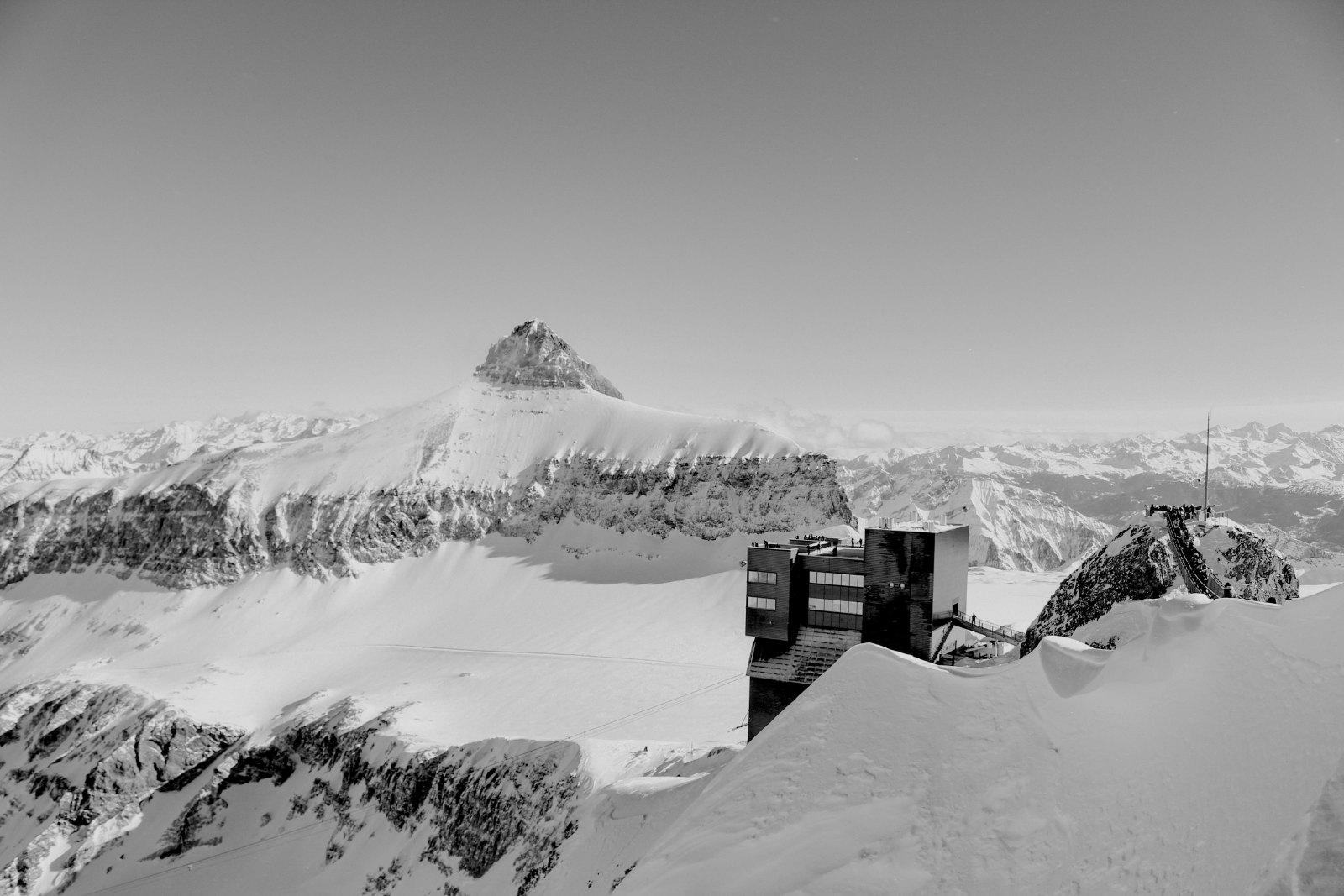 Glacier 3000 summit station