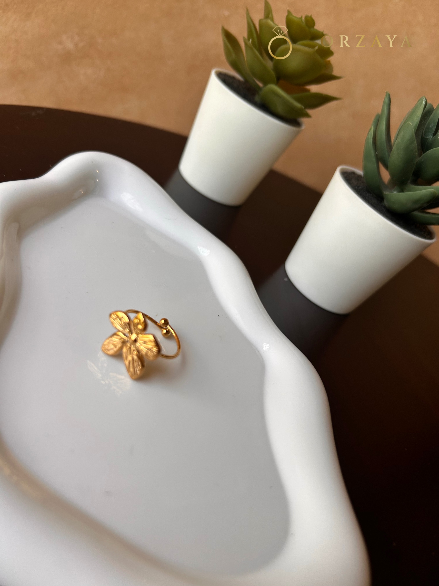 Flora Blossom Ring — ring in 316L Stainless Steel