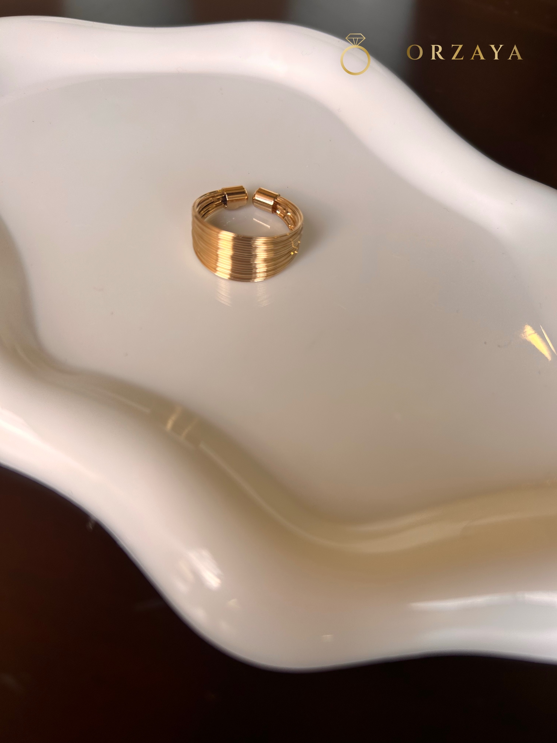 Celeste Multi-Strand Ring — ring in 316L Stainless Steel