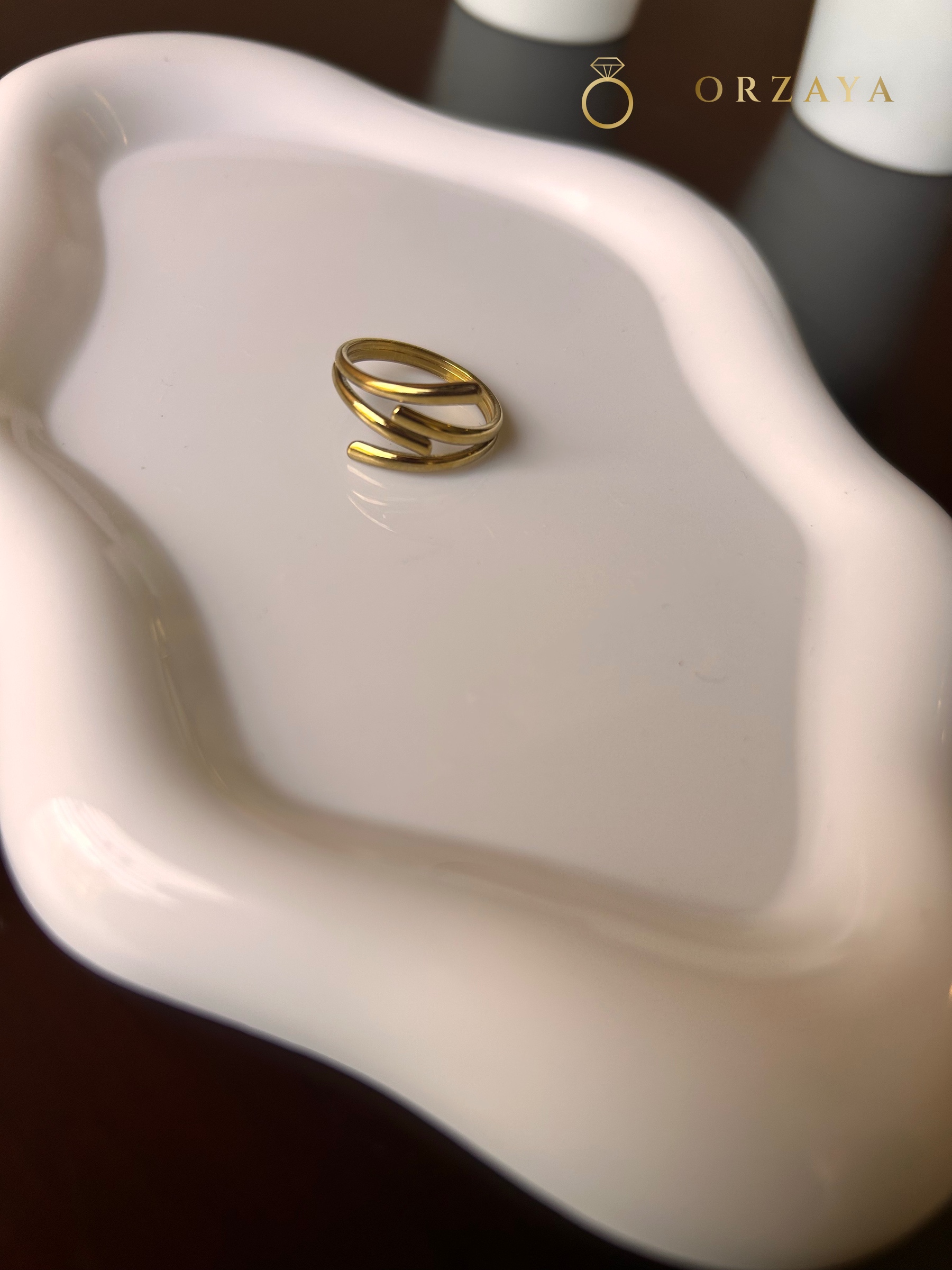 Celeste Multi-Strand Ring — ring in 316L Stainless Steel