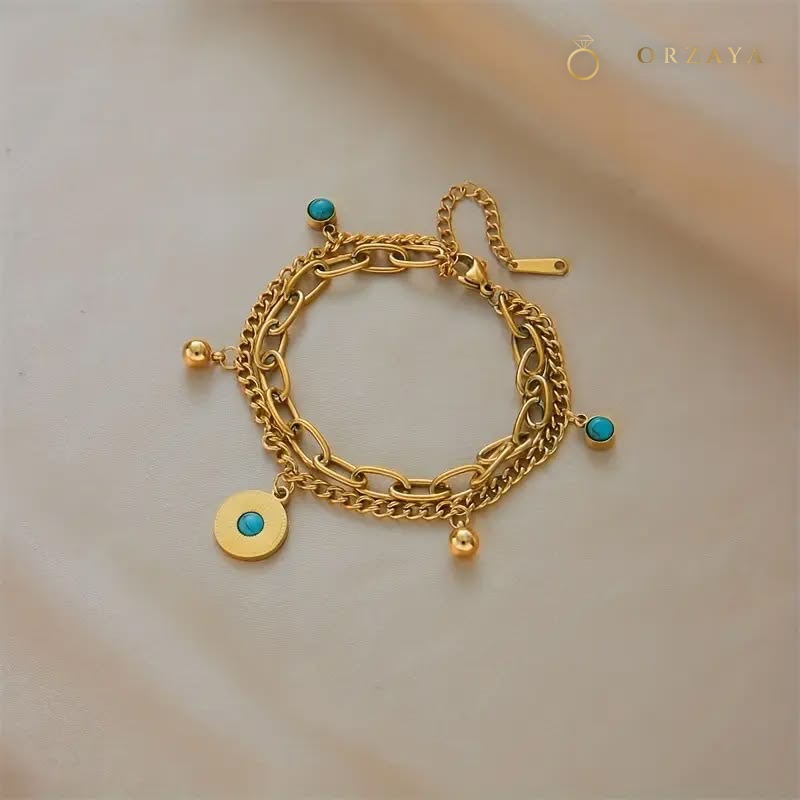 Celeste Charm Bracelet — bracelet in 316L Stainless Steel