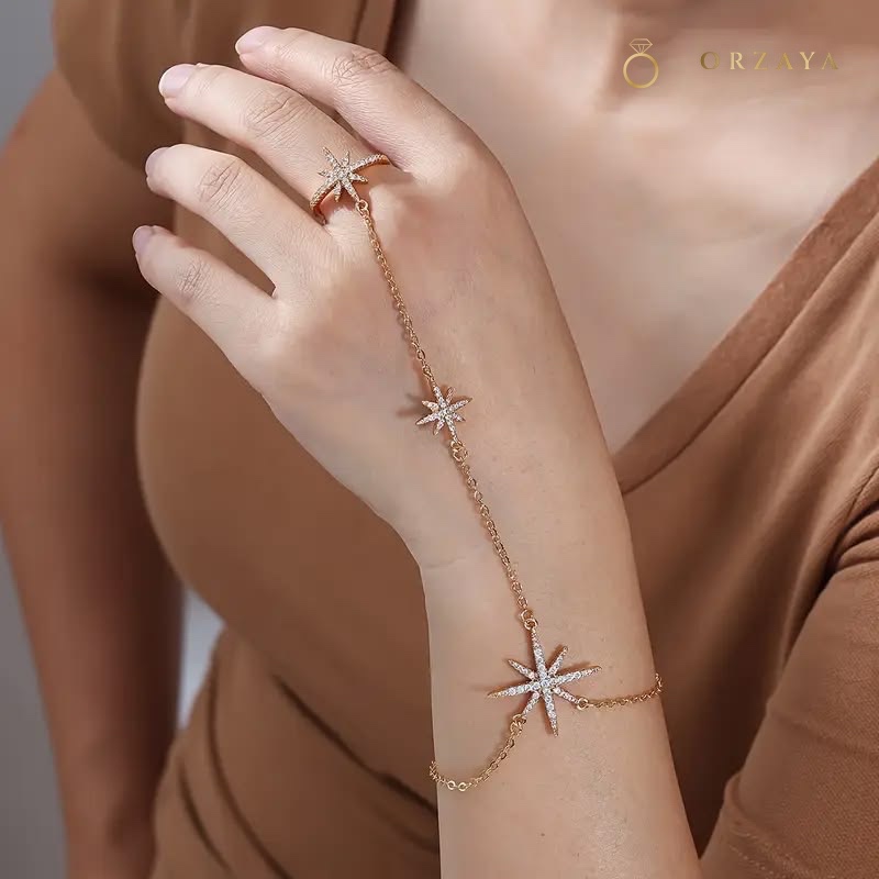 Solaris Starburst Ring — ring in 316L Stainless Steel