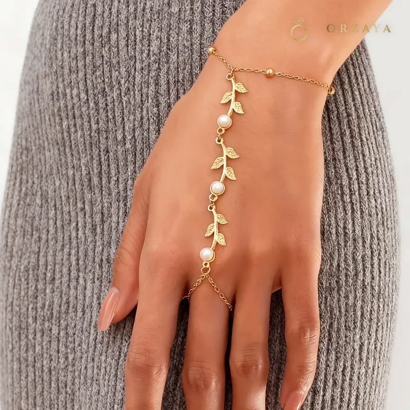 Flora Leaf Statement Ring — ring in 316L Stainless Steel