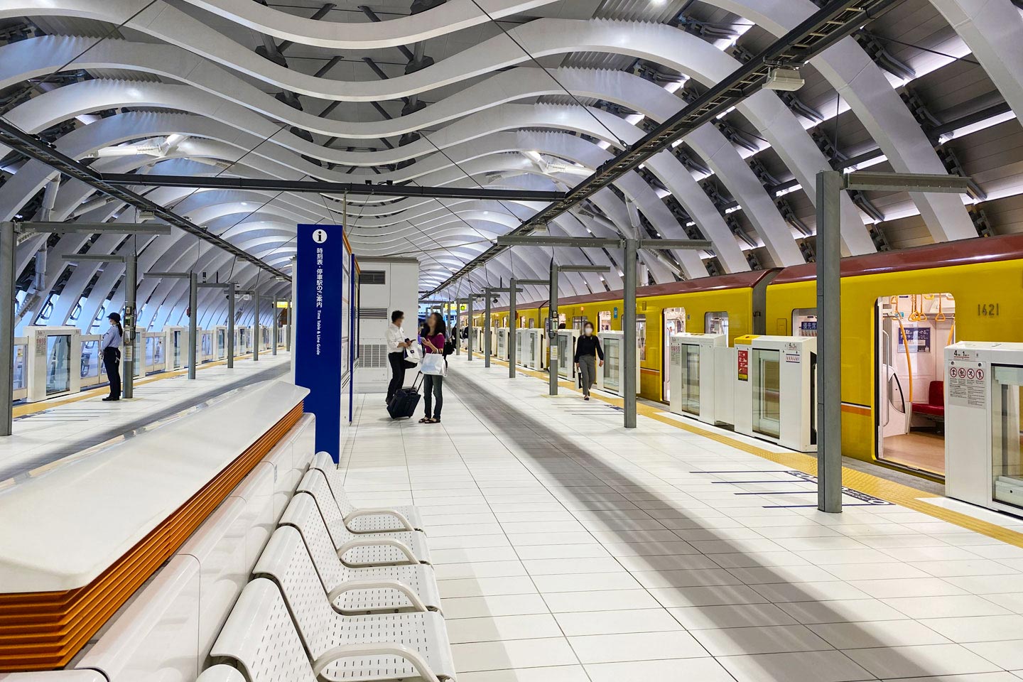 東京メトロ銀座線 渋谷駅ホーム
