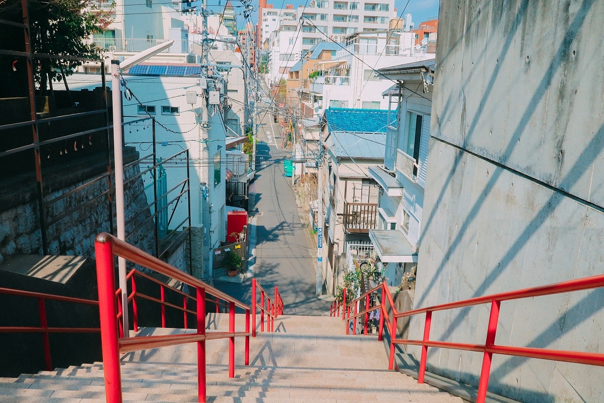 須賀神社(男坂)