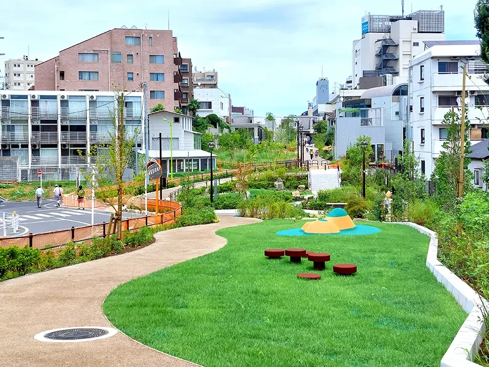 シモキタ雨庭広場
