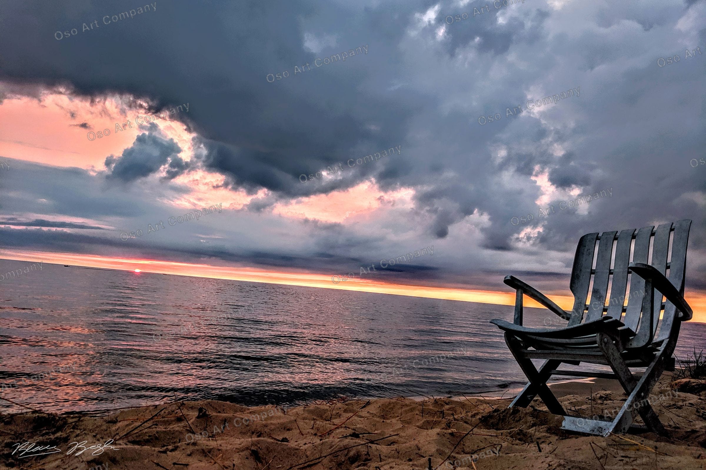 Lake MI Beach Chair