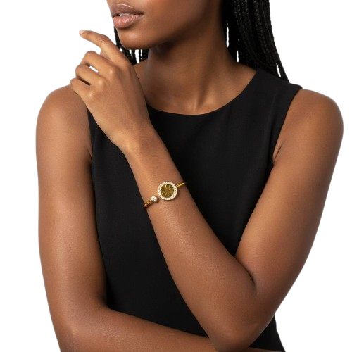 bracelet demi-ouvert a diamant