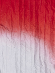 Kith for Nemen Dare 3L Dip Dye Jacket - Samba Red Dip Dye