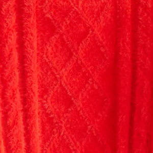 Kith Women Maddox Mohair Cropped Long Sleeve - Cinnabar