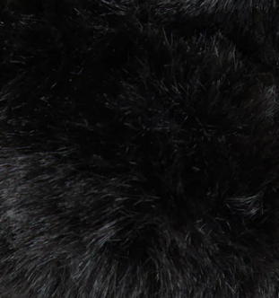 Kith Women Faux Shearling Earmuffs - Black
