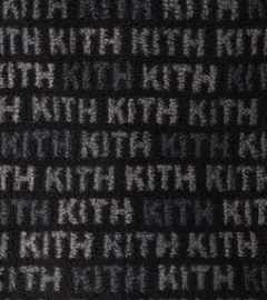 Kith Women Waverly Multi Monogram Fleece - Black