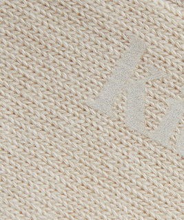 Kith Ribbed Cotton Socks - Sandrift