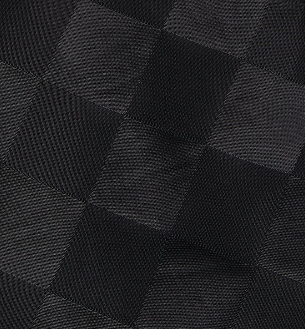 Kith Checkered Satin Davon Pant - Black