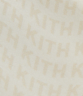 Kith Monogram Silk Tie Scarf - Sandrift