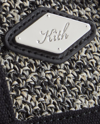 Kith Women Noemi Crochet Raffia Tote - Black