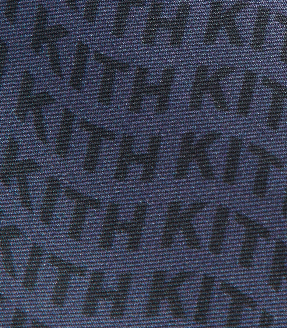 Kith Monogram Silk Tie Scarf - Nocturnal