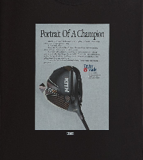 Kith for TaylorMade Champion Vintage Tee - Black