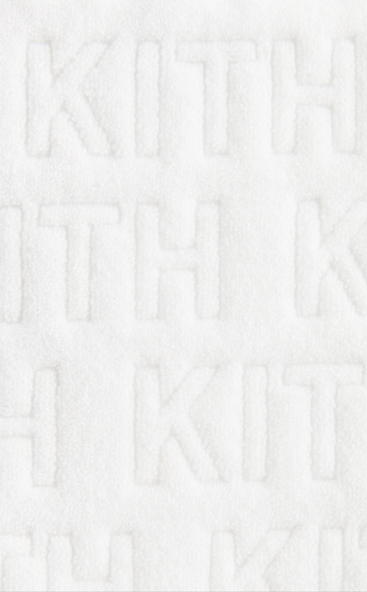 Kith Women Talia II Monogram Towel Tie Top - White