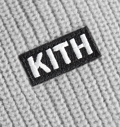 Kith Baby Classic Beanie - Light Heather Grey