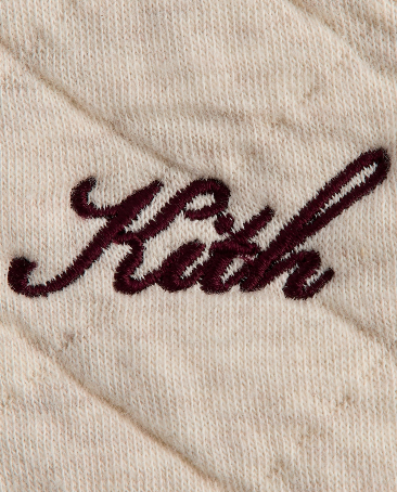 Kith Mixed Stitch Interlock Williams III Hoodie - Sandy Heather