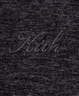 Kith Chenille Woodpoint Shirt - Black