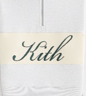 Kith Women Hunter II Kith Script Quarter Zip - Light Heather Grey