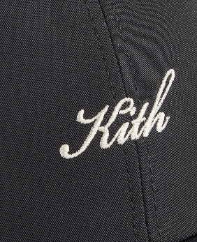 Kith Women Script Leggero Cap - Black