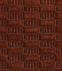 Kith Women Monogram Suede Mini Document Bag - Walnut