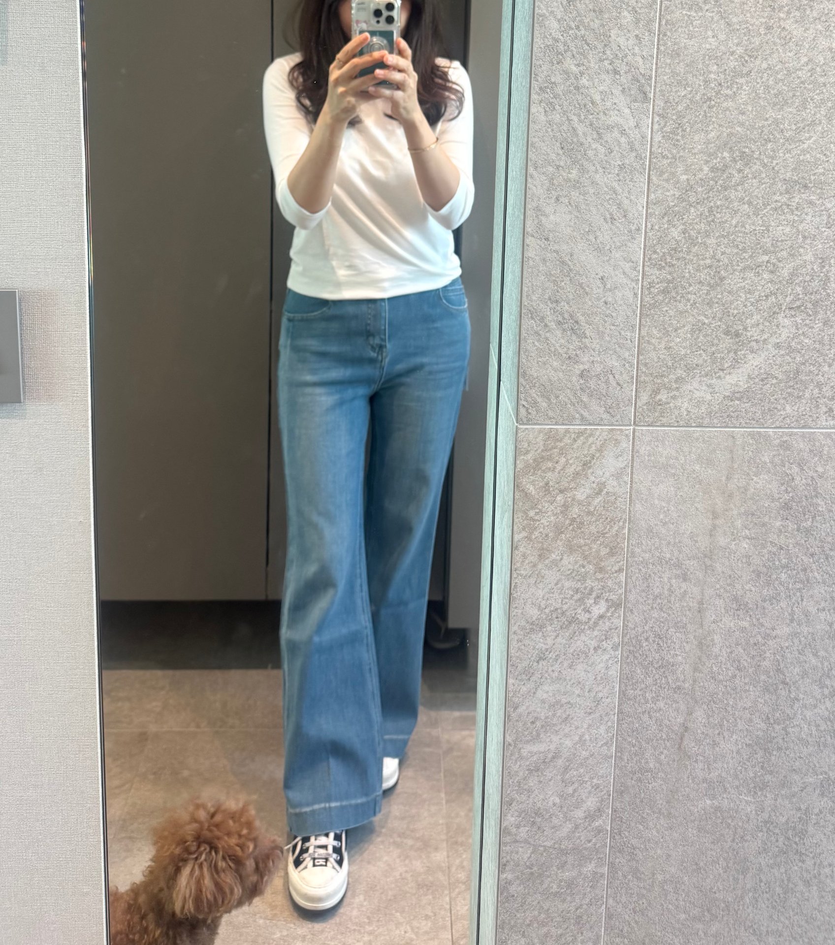 마운핏 청바지