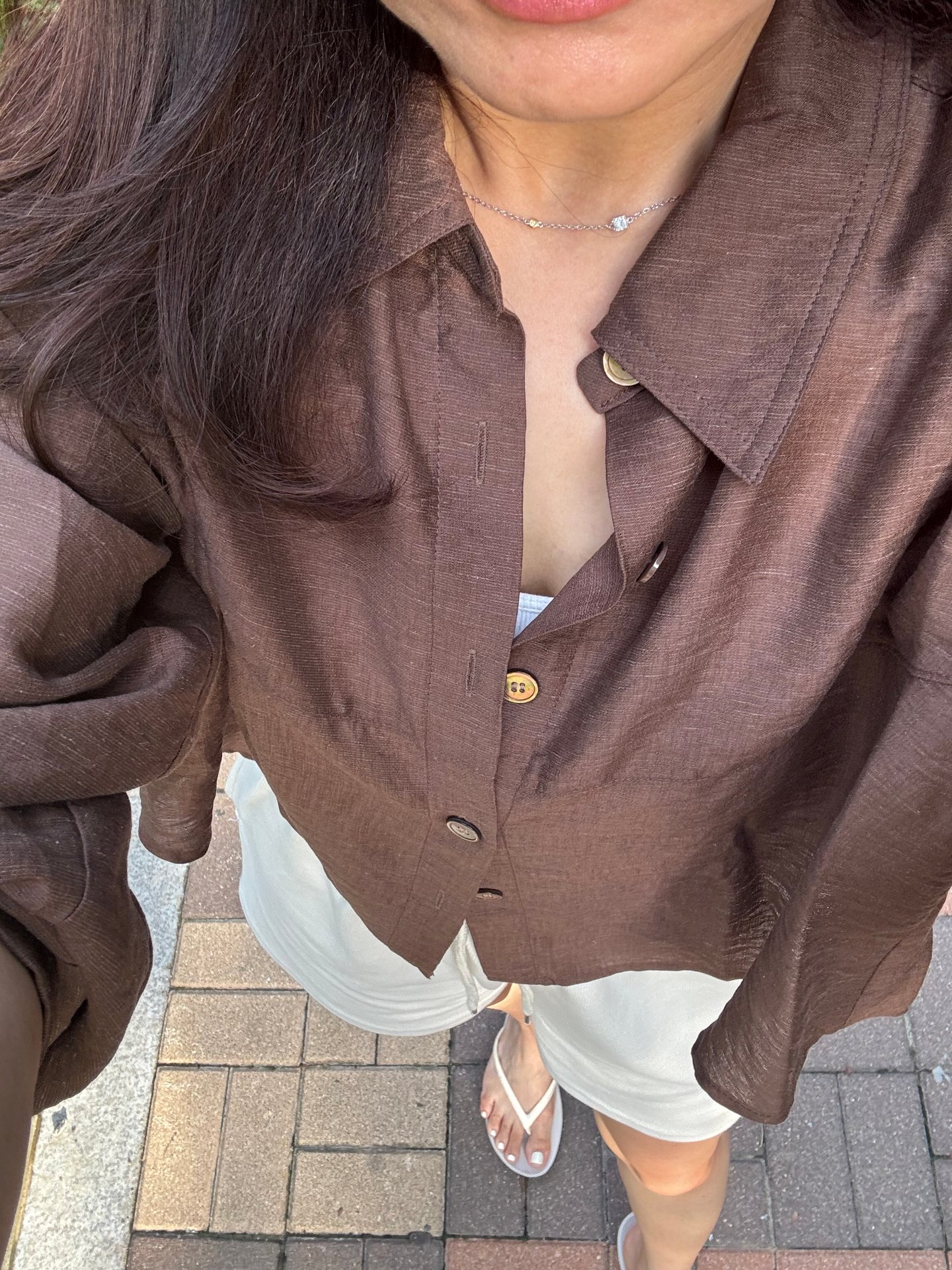 슈 린넨 셔츠