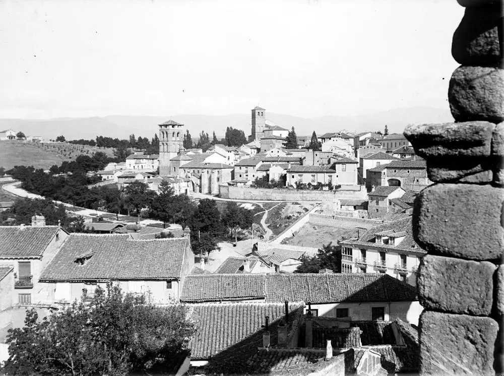 Ausblick auf Segovia [Vista de Segovia].