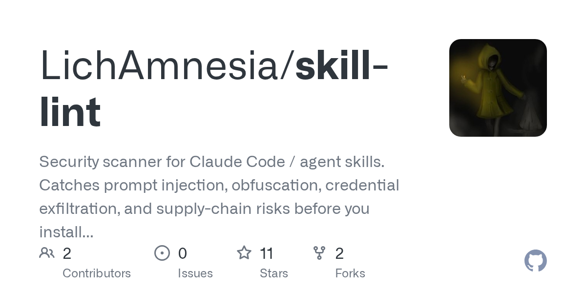 skill-lint screenshot
