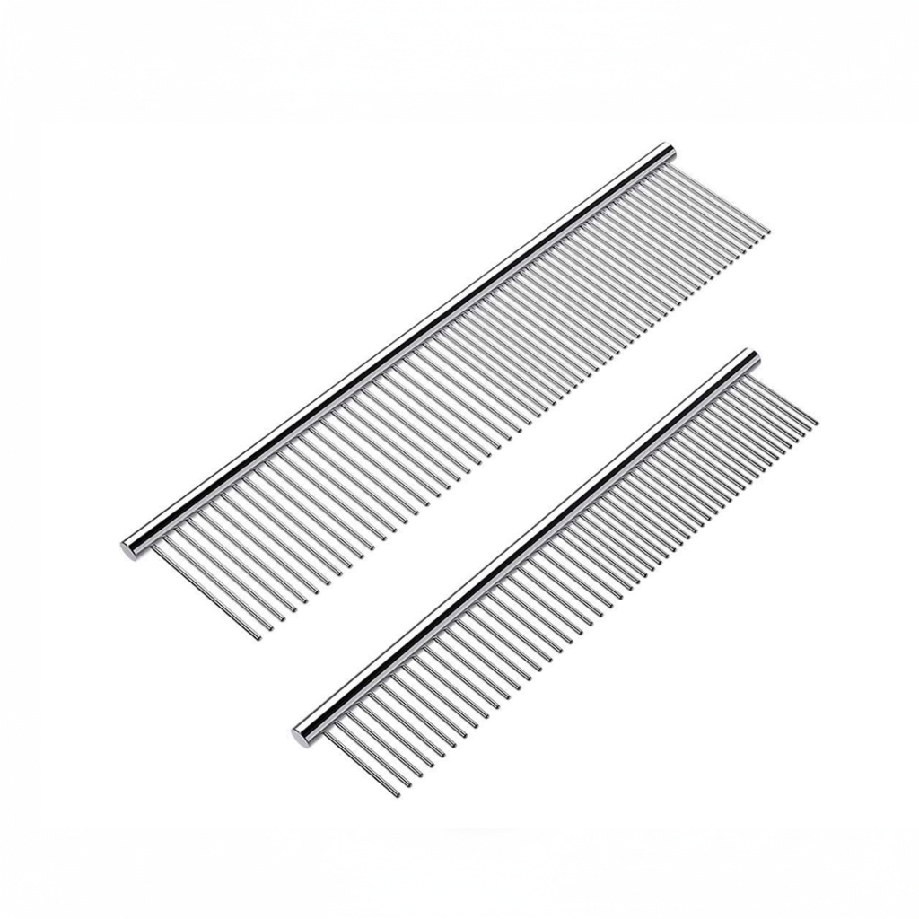 Dog Combs with Rounded Ends