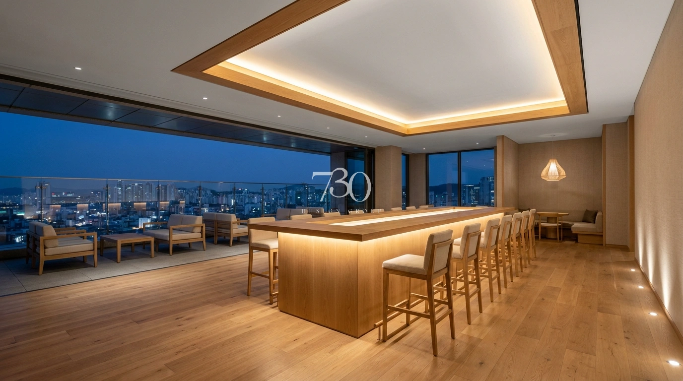 오크와 리넨이 완성한 감성 호텔 hotel 5