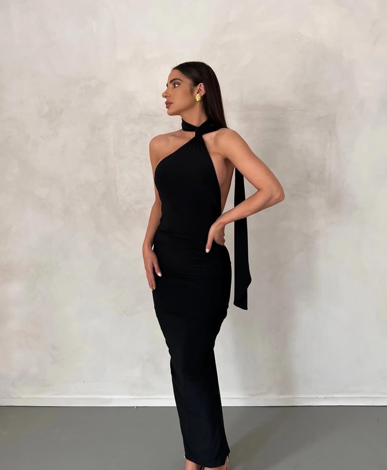 Melani The Label Leoni Dress in Black🖤