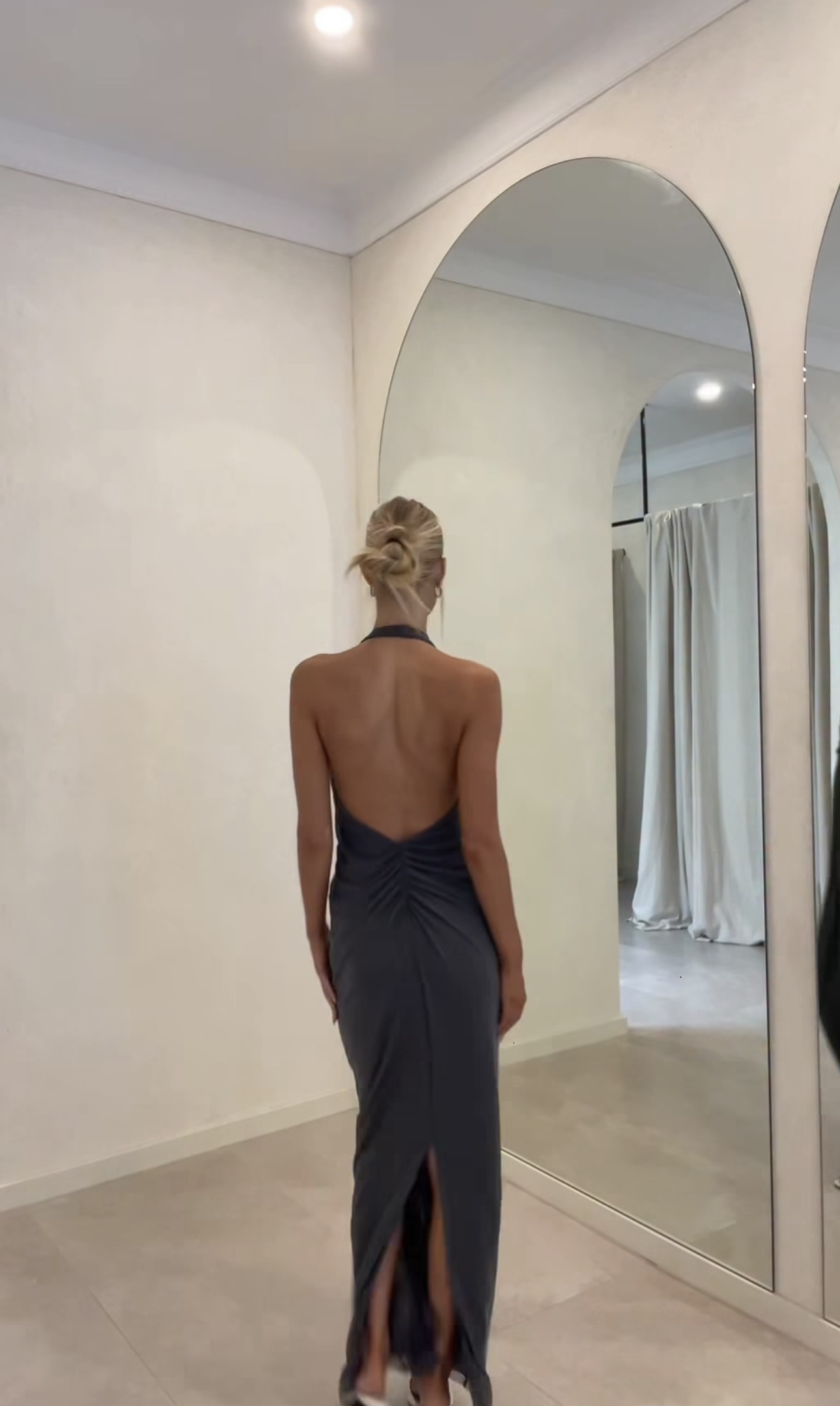 Misha Chroma Two-Tone Dress 2