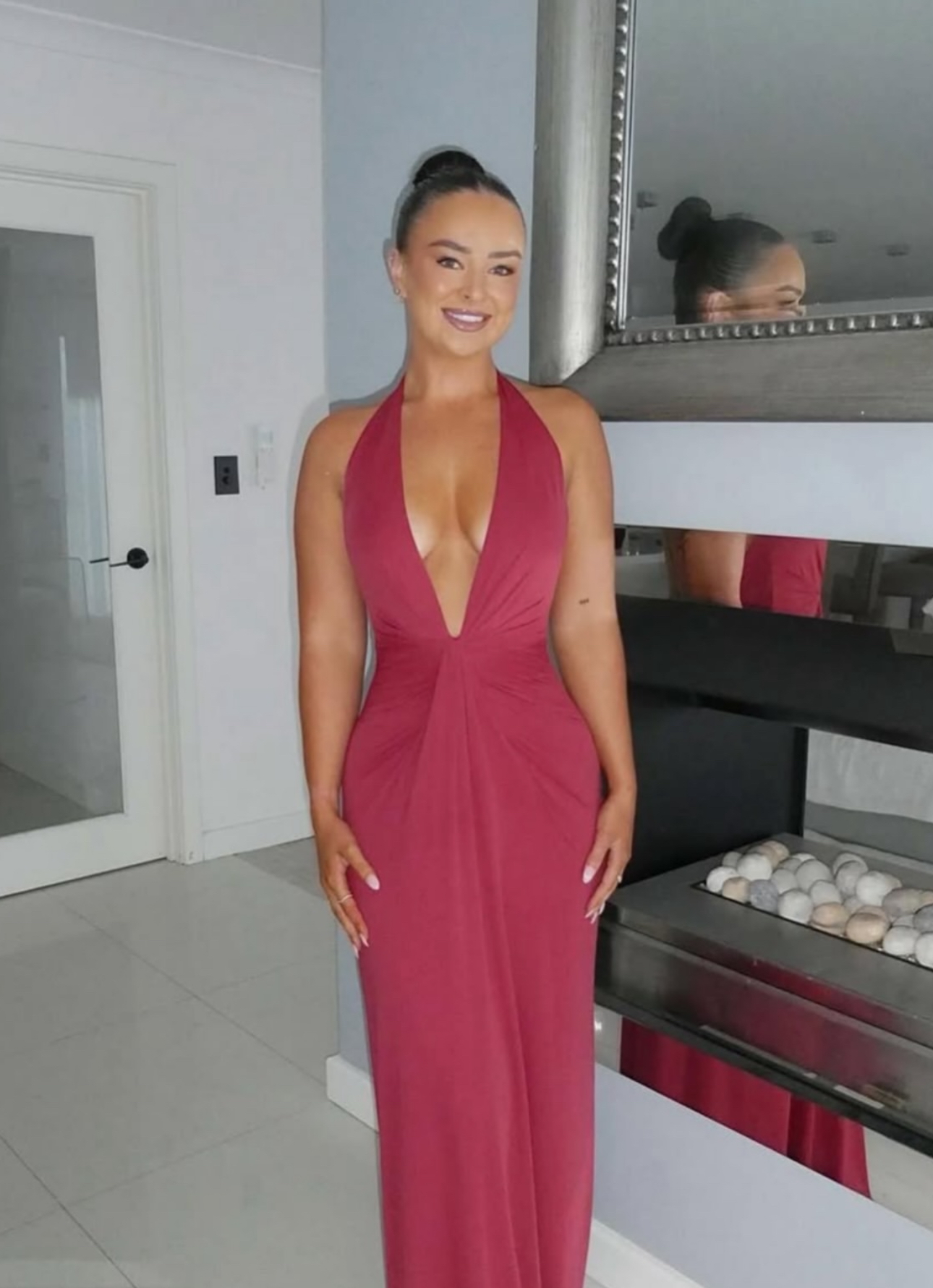 Bec + Bridge Susie plunge maxi