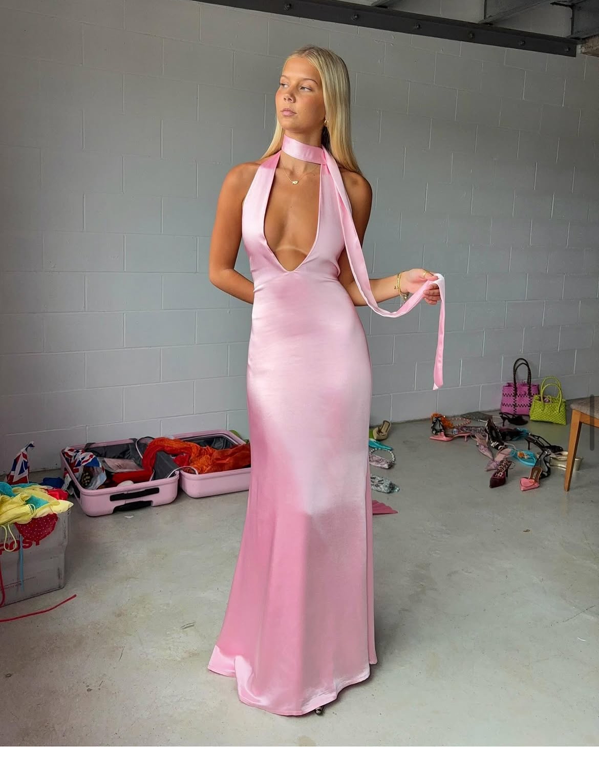 I AM DELILAH | Margot Maxi Dress in Candy