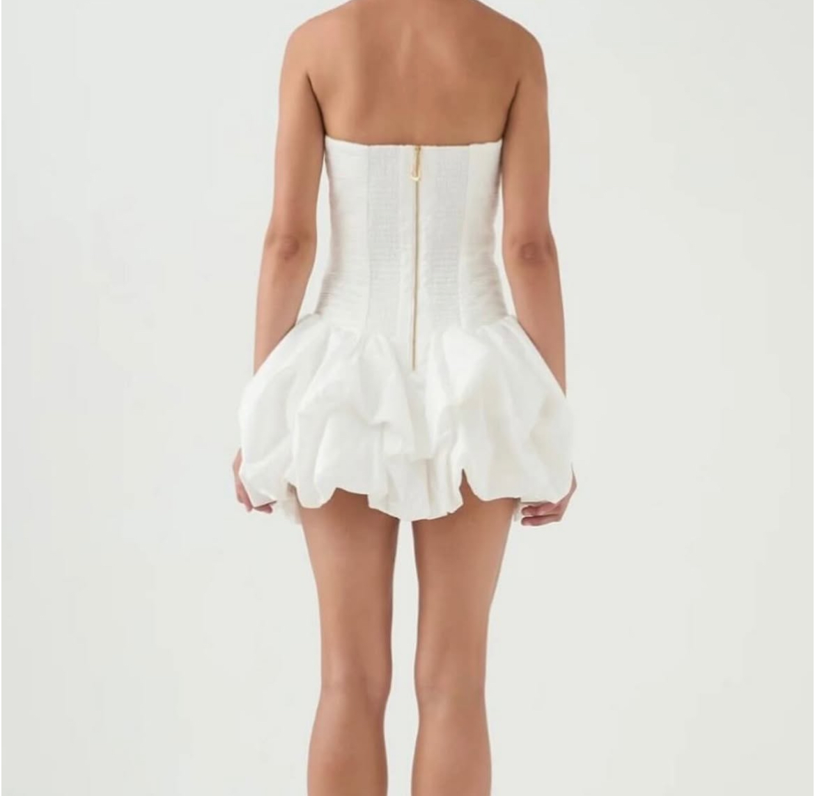AJE | Violette Bubble Hem Mini Dress 3