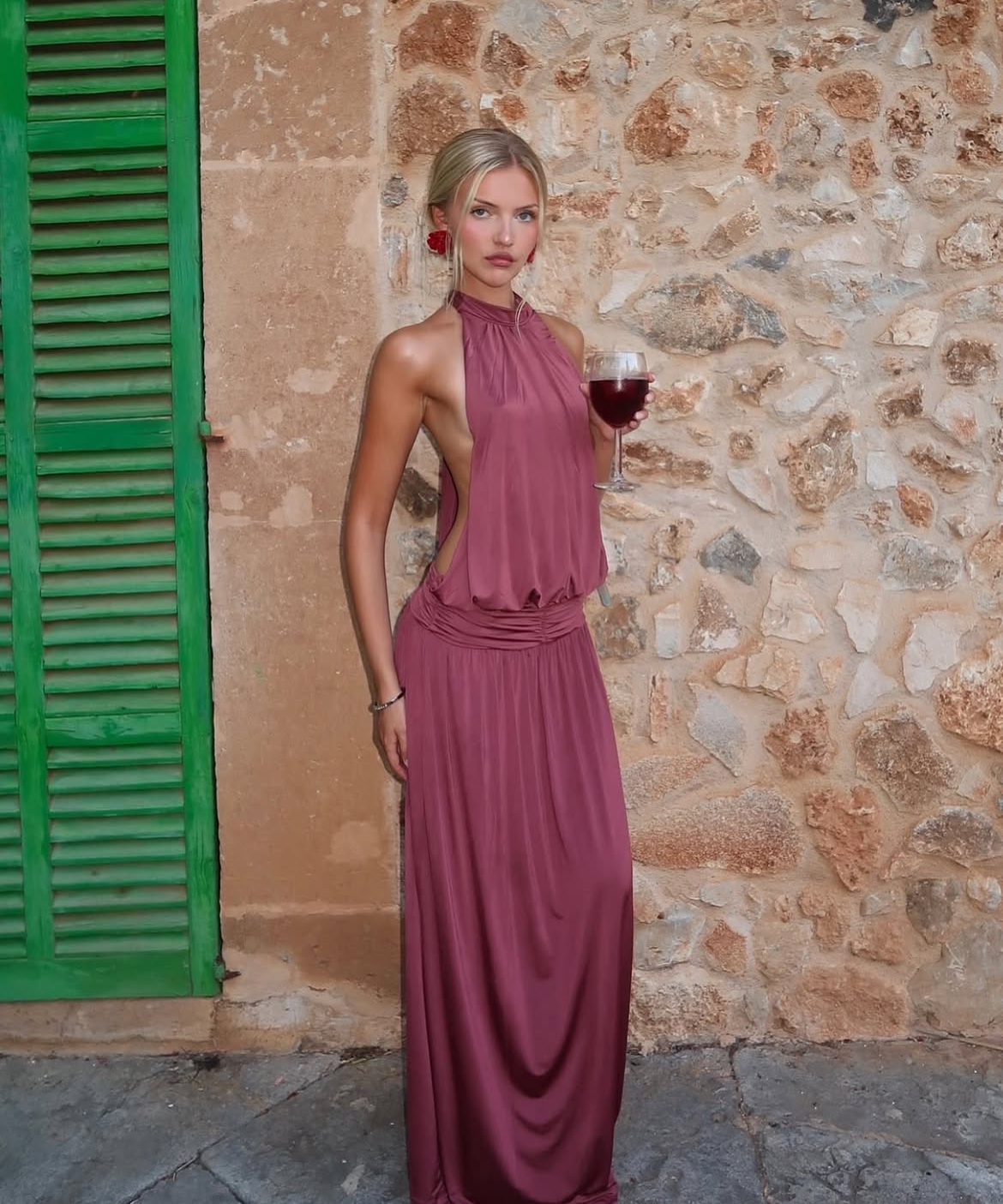Reef Back less Dress