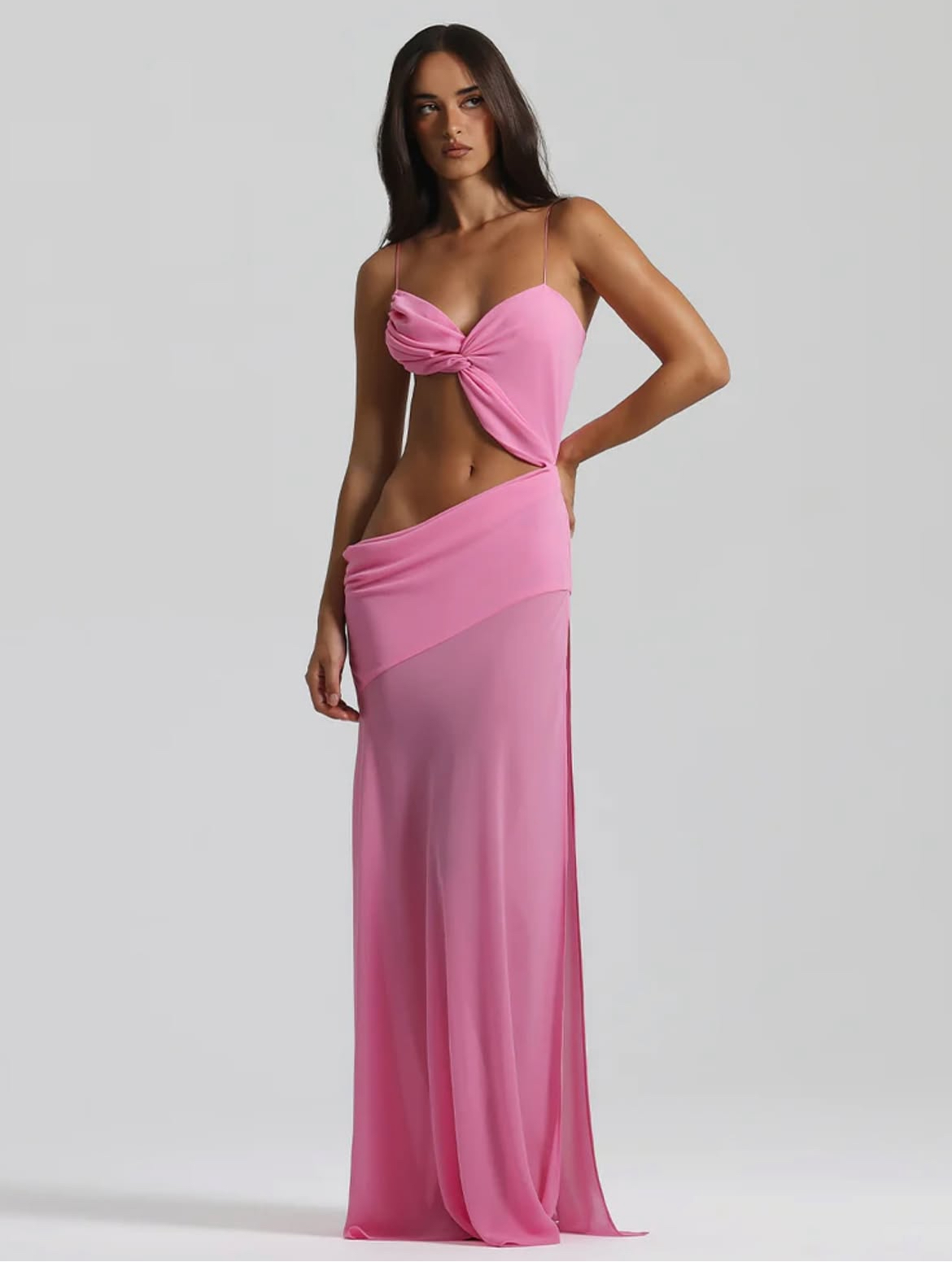 Daliah Gown Candy Pink